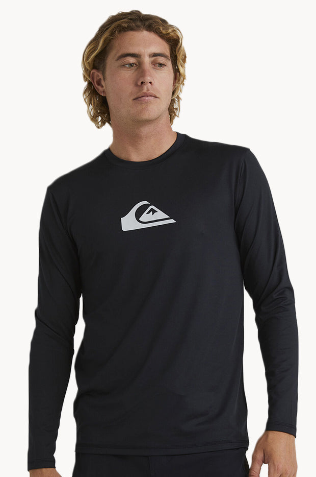 Mens Solid Streak Suntop