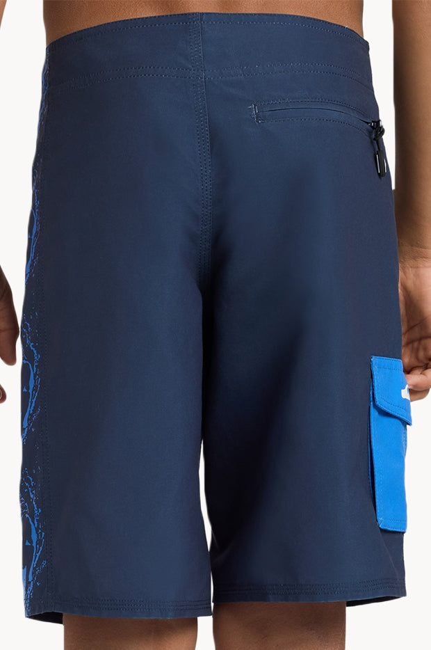 Boys Wax Heads 17" Boardshort