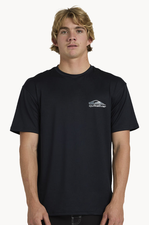 Mens Carbon Surf Short Sleeve Suntop