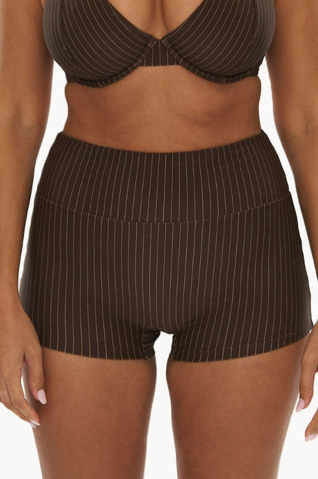 Pinstripe Boyshort