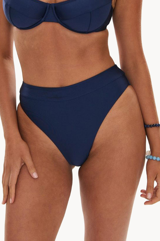 Shimmer High Leg Brief
