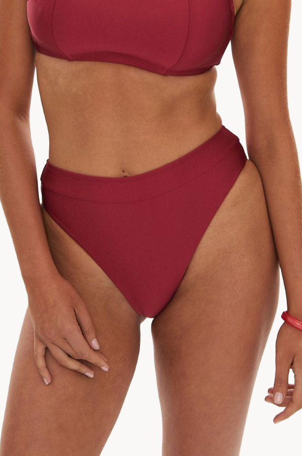 Shimmer High Leg Brief