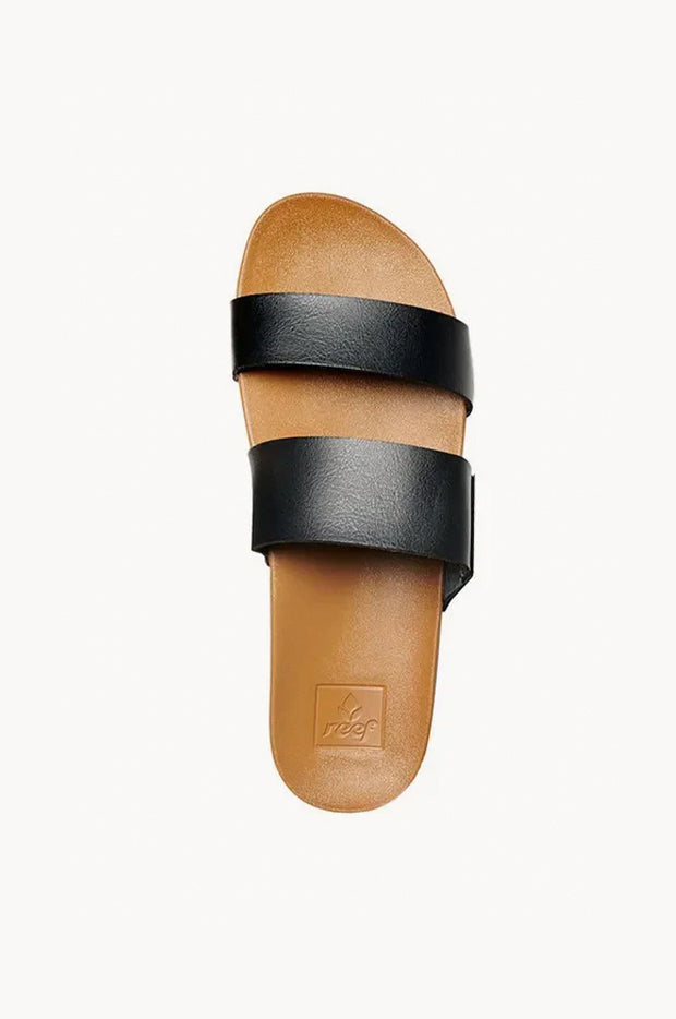 Reef Cushion Bounce Vista Sandal Black/Natural Swimwear