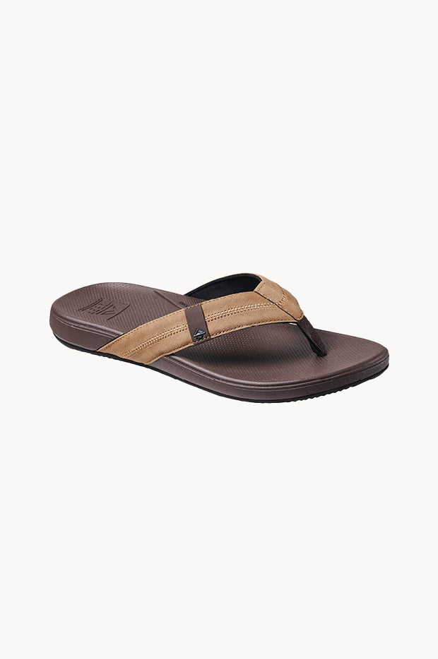 Reef Mens Cushion Phantom 2.0 Thongs (Fossil / Raven) main image 1
