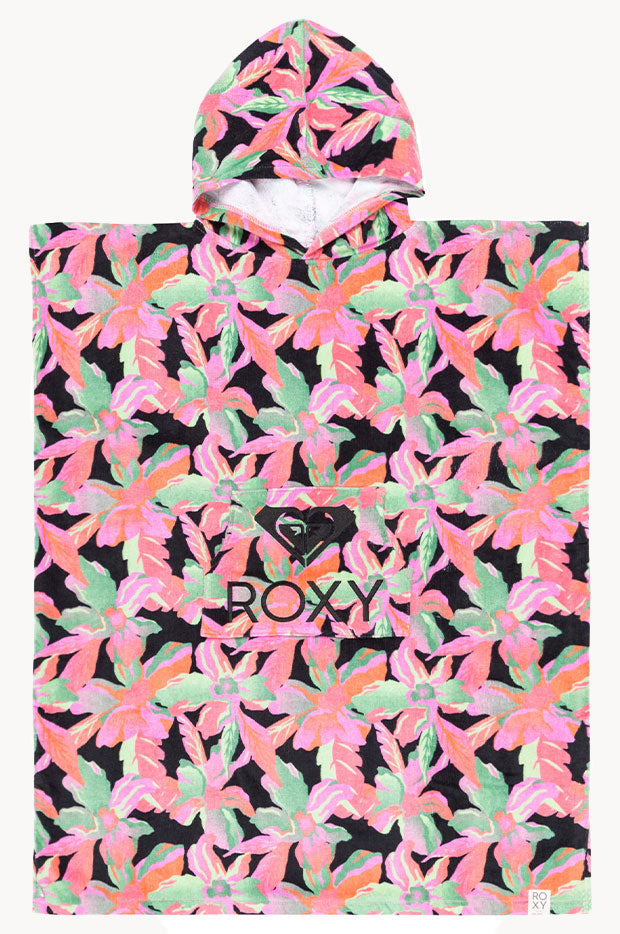 Girls The Moves Floral Stay Magical Hooded Towel