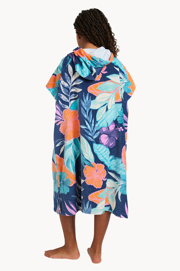 Girls Tropical Stay Magical Hooded Towel