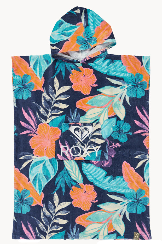 Girls Tropical Stay Magical Hooded Towel