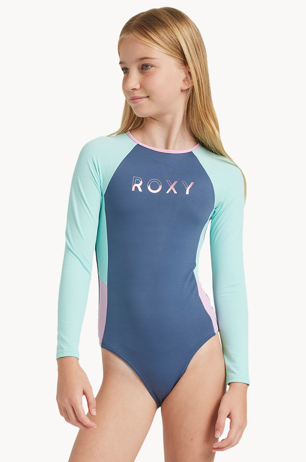 Girls Colorblock Sunsuit