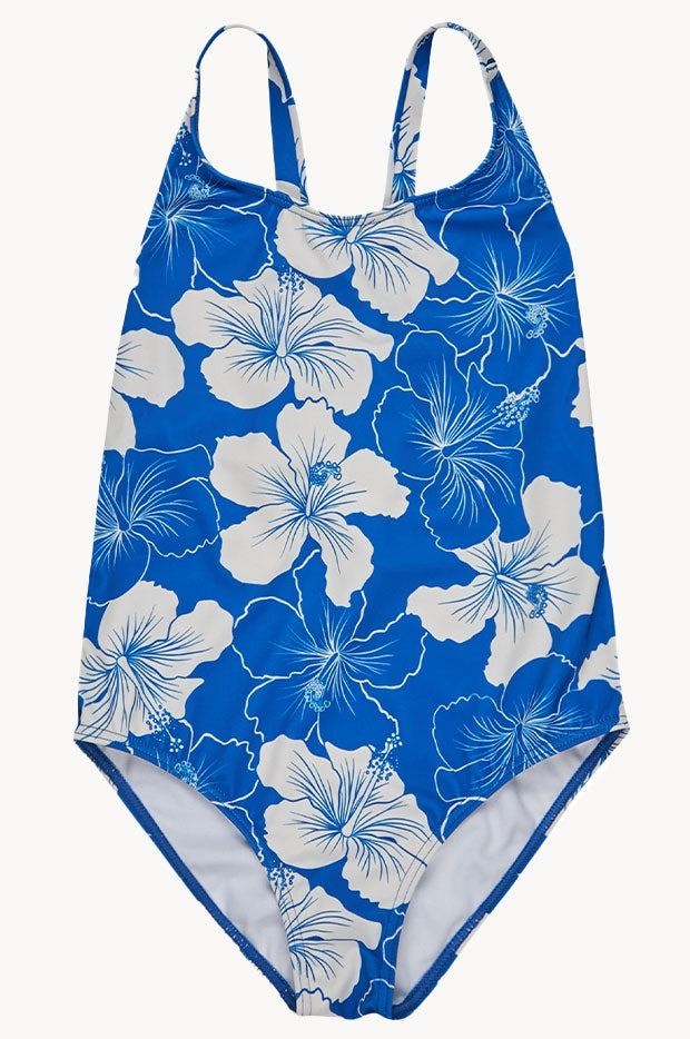 Girls Hippy Hibiscus One Piece