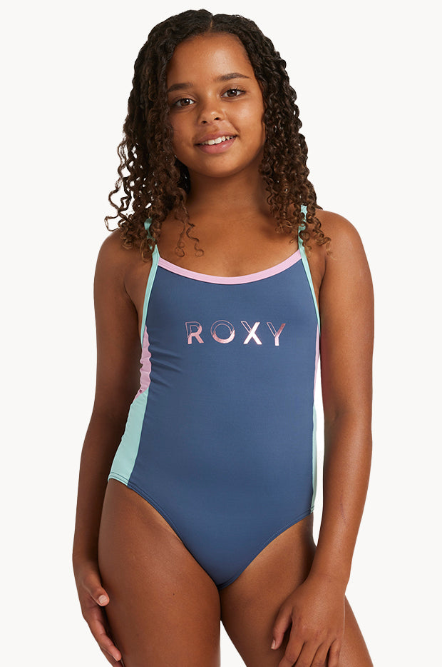 Girls Colorblock One Piece
