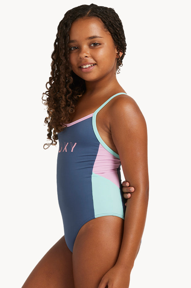 Girls Colorblock One Piece
