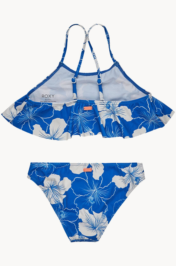 Girls Hippy Hibiscus Flutter Crop Set