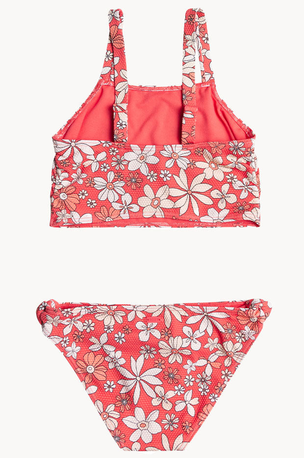 Girls Fab Floral Crop Set