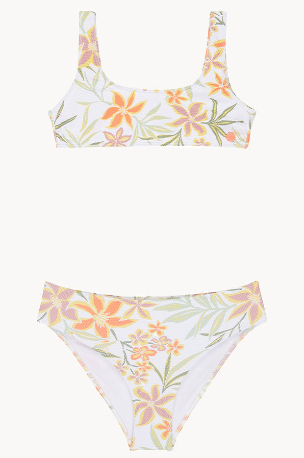 Girls Floral Horizon Bralette Set