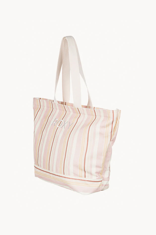 Strippy Beach Tote Bag