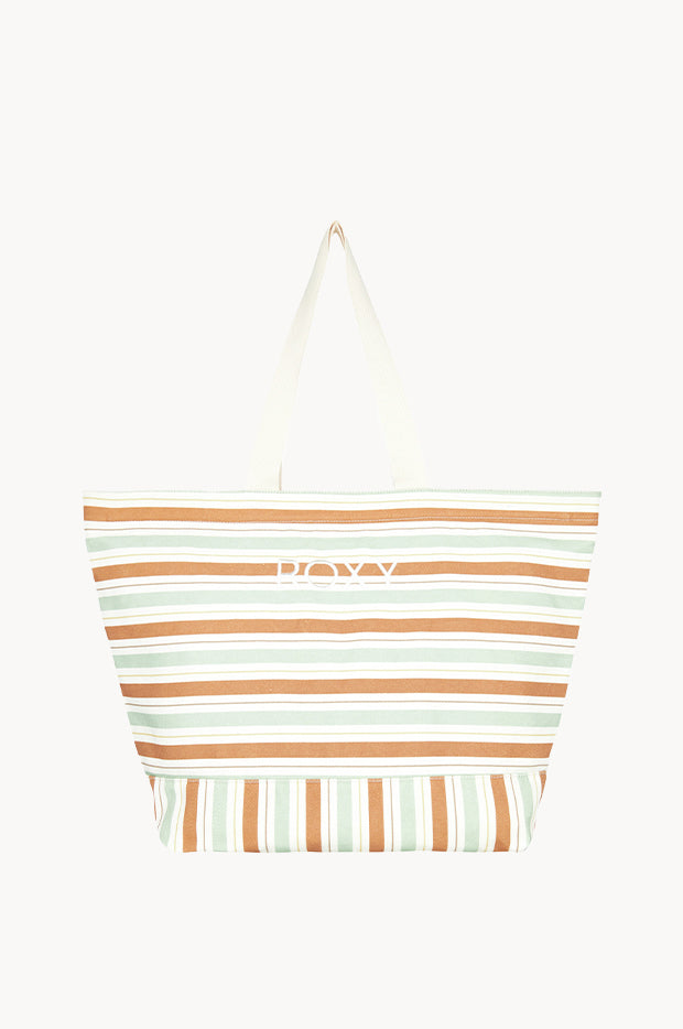 Roxy - Stripy Beach Bag - Multi | Swimwear Galore AU