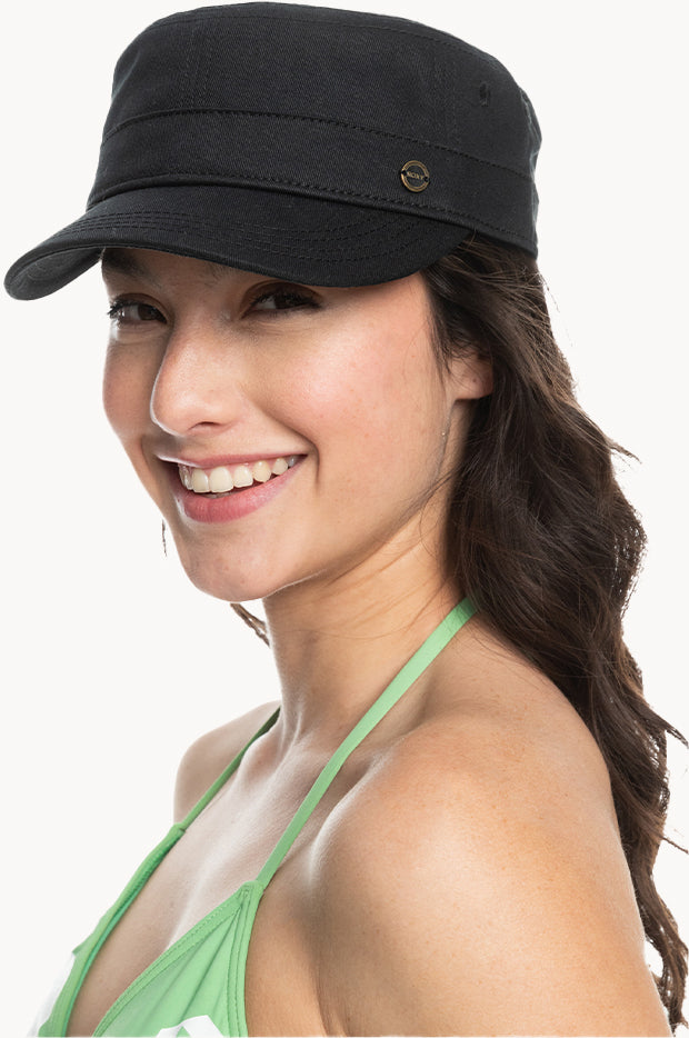 Roxy Castro Military Cap Black Swimwear Galore EU