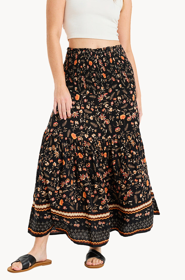 Kerala Remember The Time II Maxi Skirt