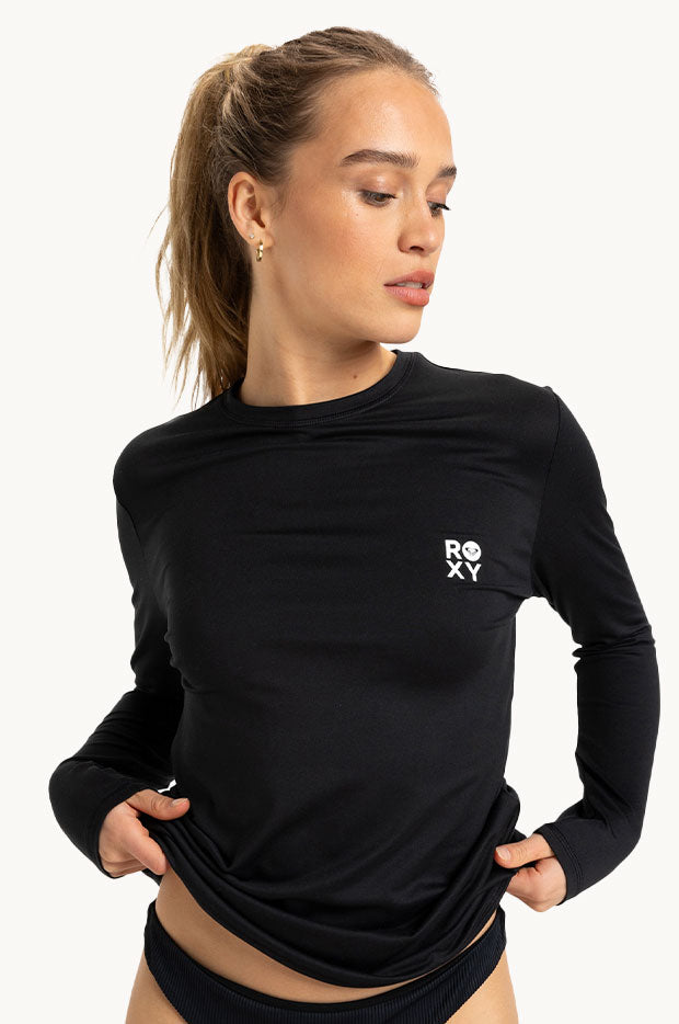 Happy Waves Long Sleeve Suntop