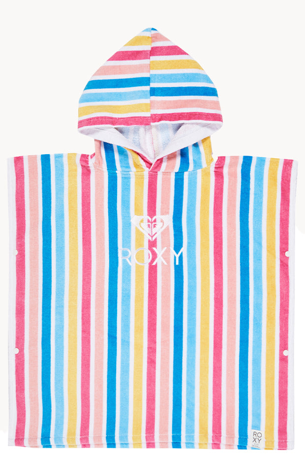 Girls Stripe Stay Magical Hooded Towel