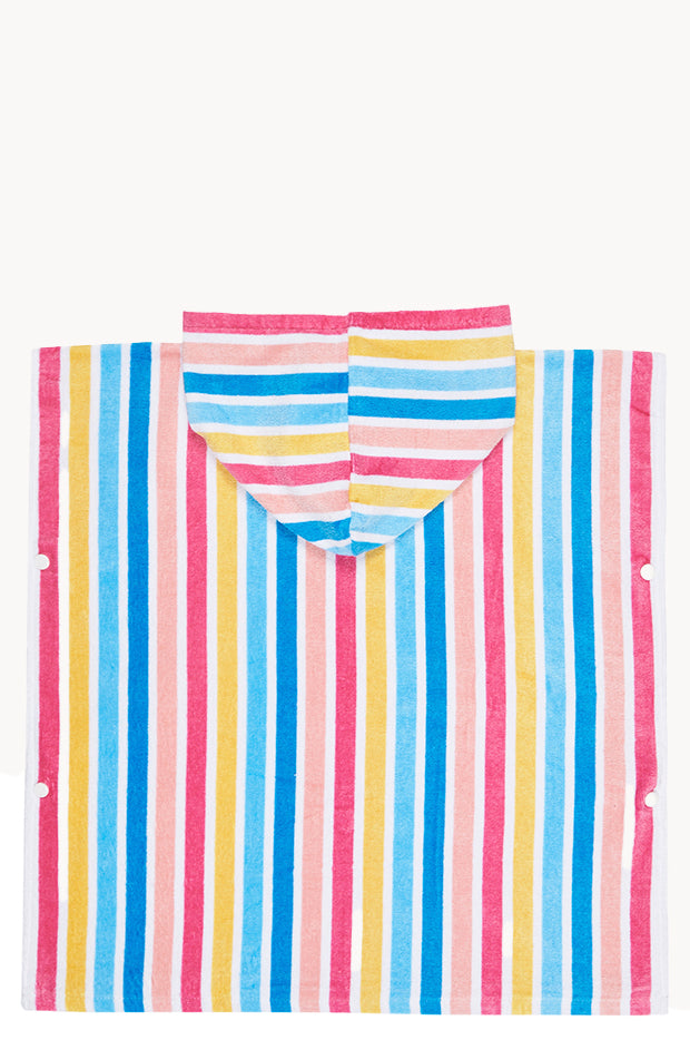 Girls Stripe Stay Magical Hooded Towel