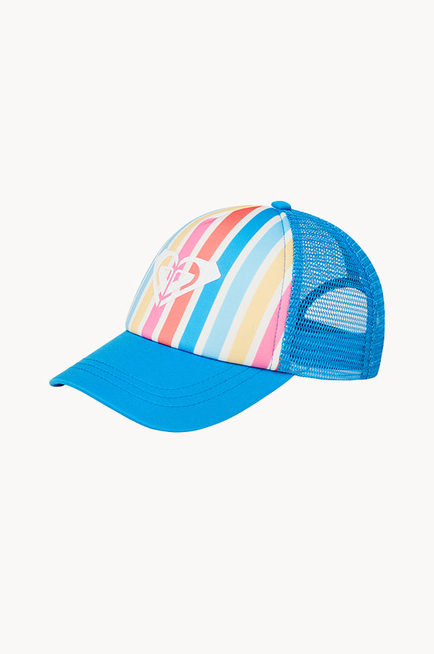 Girls Stripe Sweet Emotions Cap