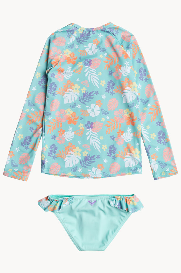 Girls Beach Bay Suntop Set