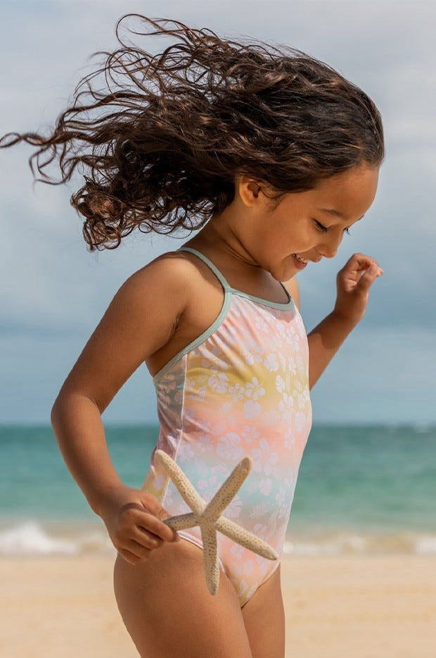 Roxy Toddler Girls Fairy Beach One Piece Multi Swimwear