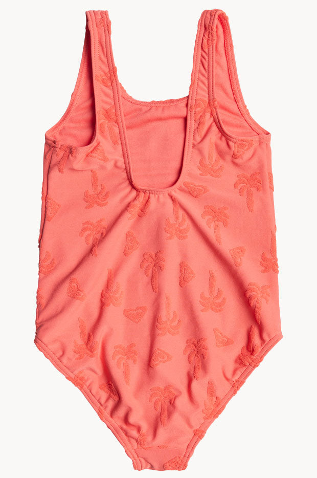 Girls Palm Tree One Piece