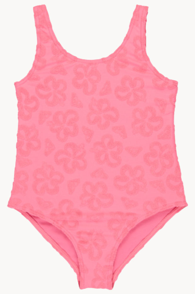 Girls Flip Flower One Piece