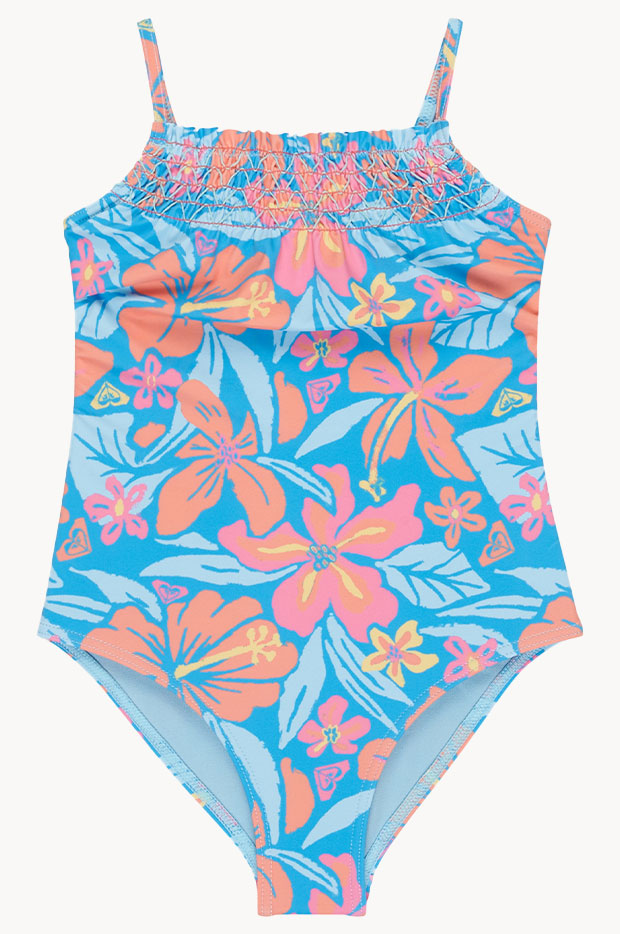 Toddler Girls Hibiscus Hugs One Piece