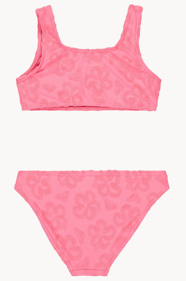 Girls Flip Flower Bralette Set
