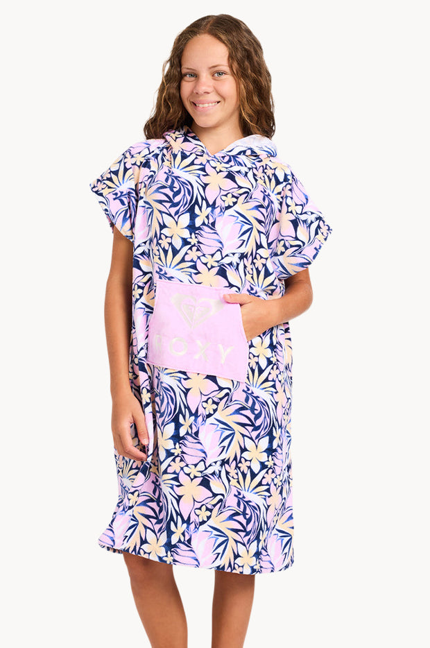 Girls Marina Vibes Hooded Towel