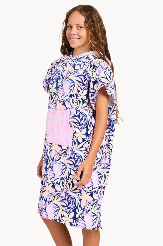 Girls Marina Vibes Hooded Towel