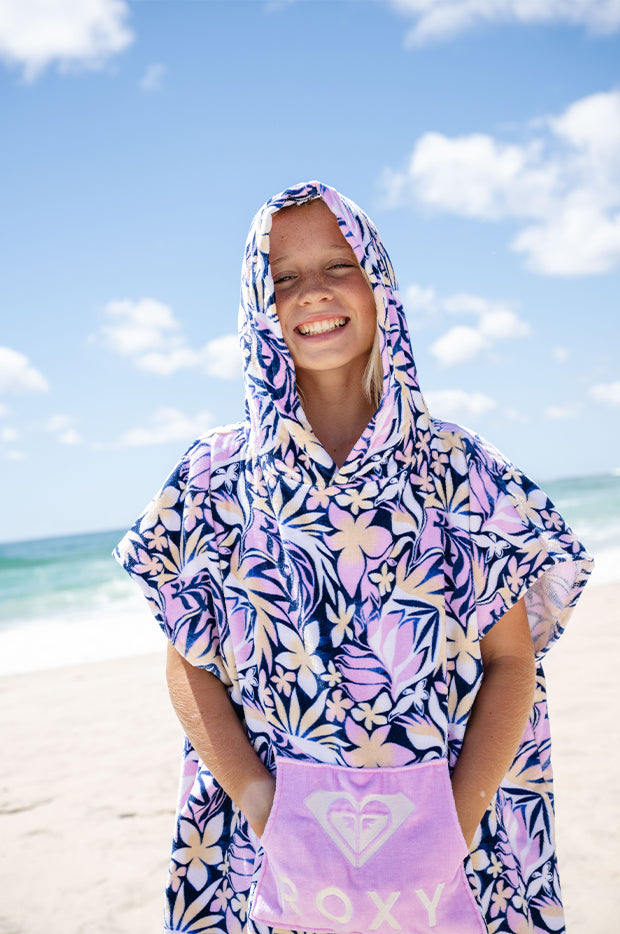 Girls Marina Vibes Hooded Towel