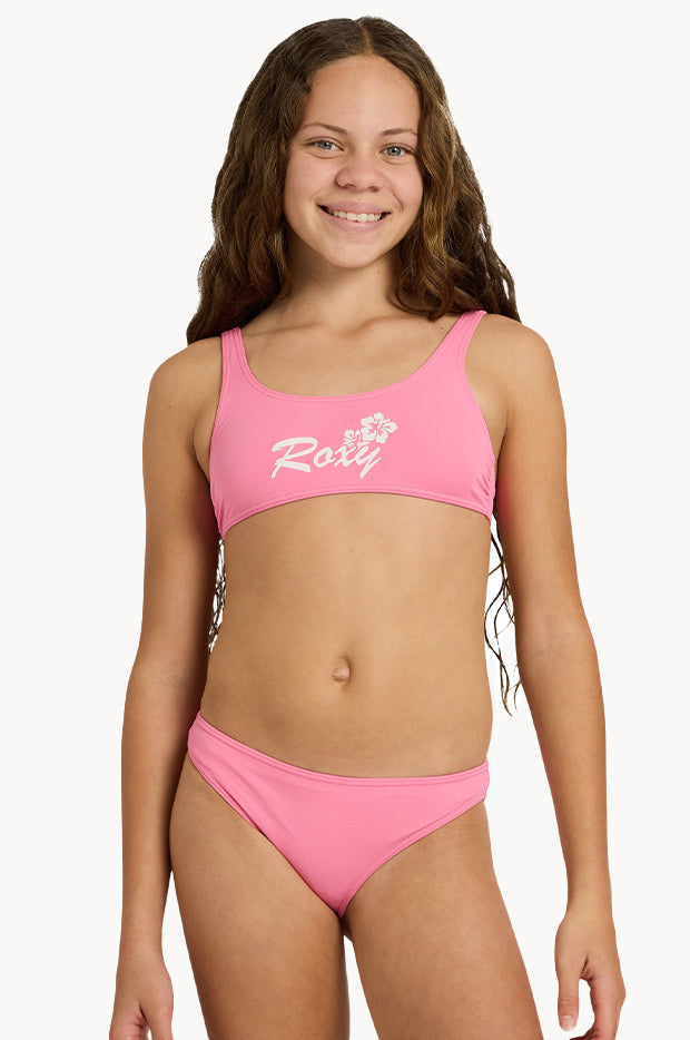 Girls Summer Wave Bralette Set