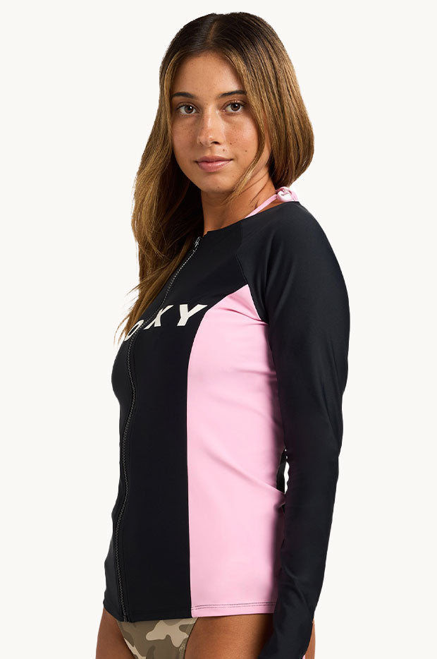 Swell Long Sleeve Zip Suntop