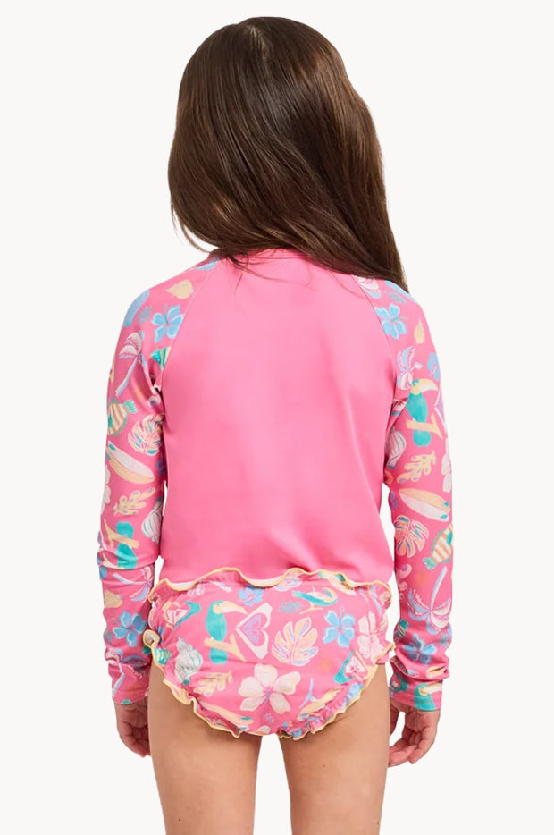 Girls Ocean Lover Suntop Set