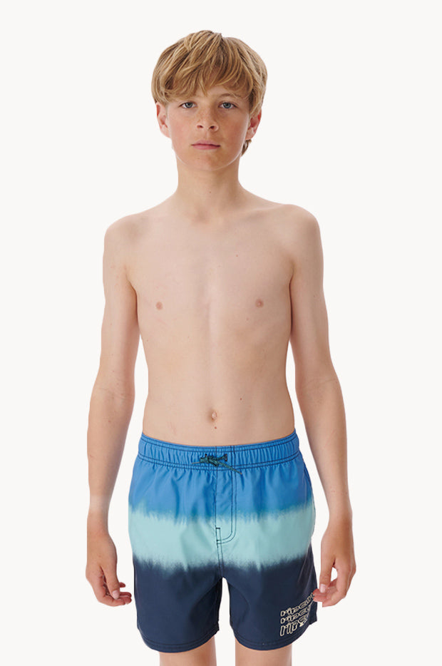 Boys Cosmic Tides Dip Volley Boardshort