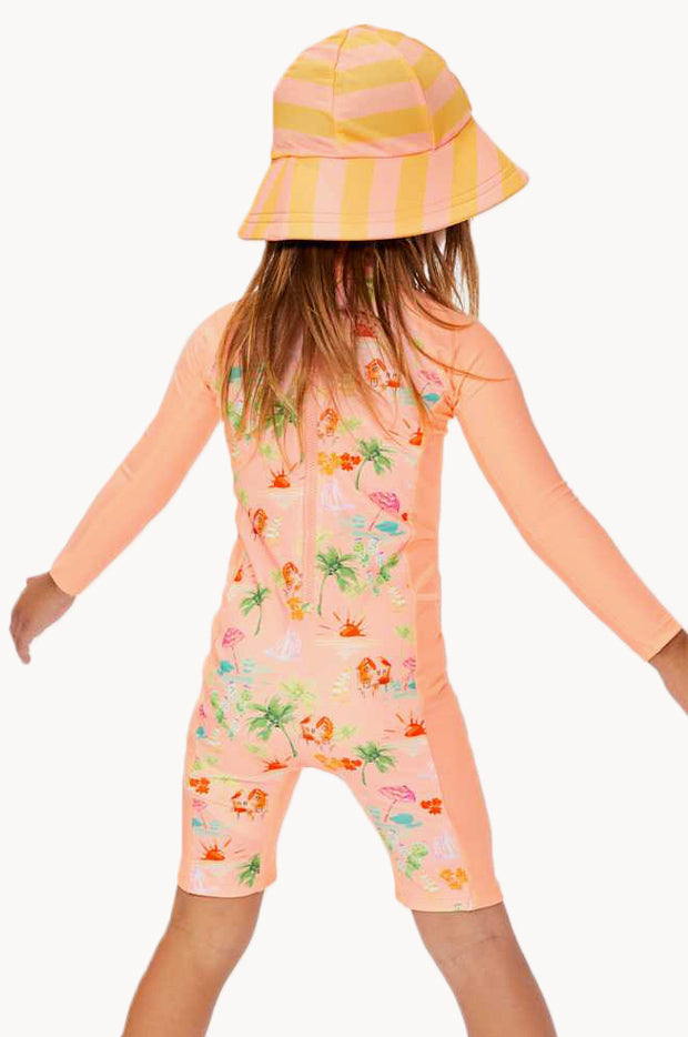 Toddler Girls Vacation Club Sunsuit