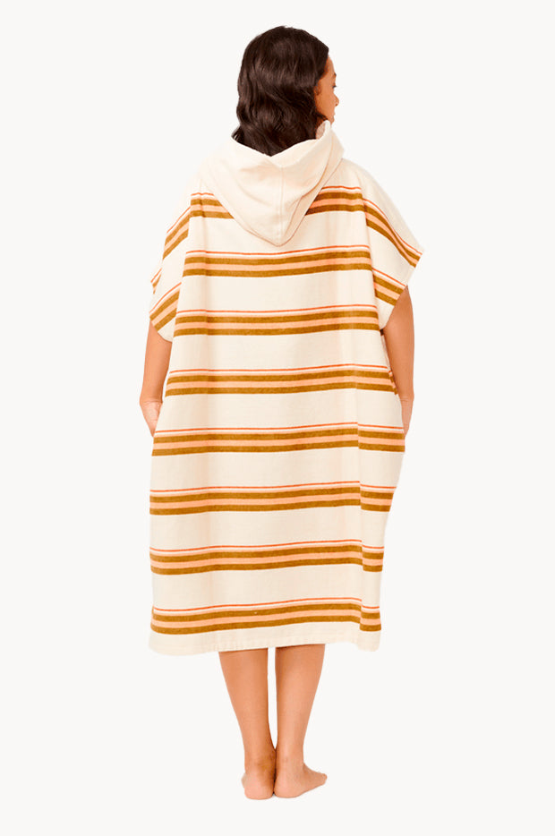 Stripe Mixed Hooded Towel