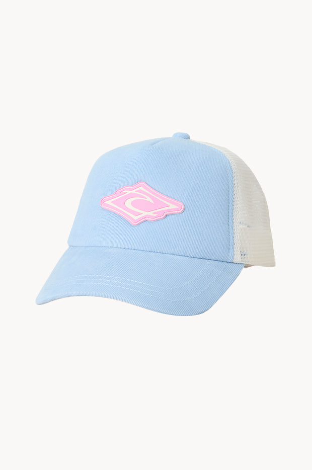 Girls Icon Cord Trucker Cap