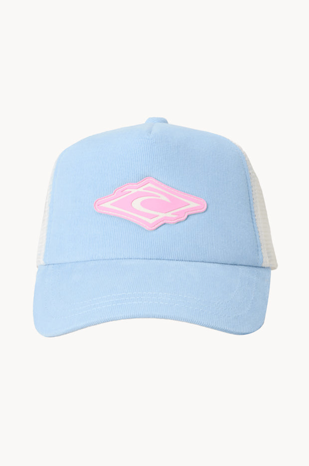 Girls Icon Cord Trucker Cap
