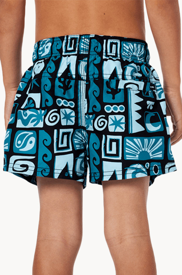 Boys Surf Geo Volley Boardshort