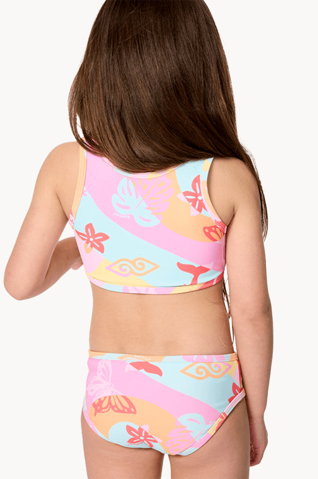 Girls Island Days Crop Set