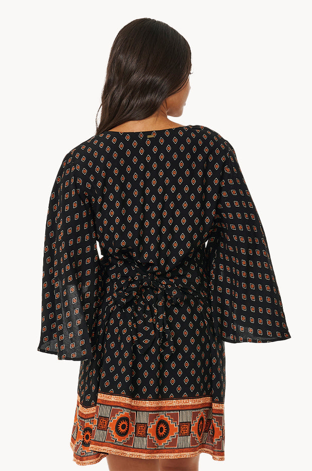 Pacific Dreams Kimono Dress