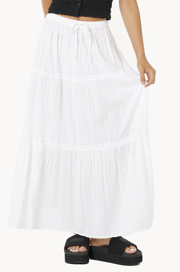 Haze Tiered Maxi Skirt