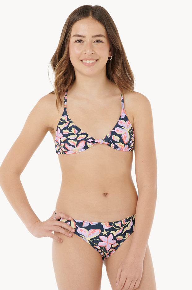 Girls Sunset Skies Tri Set