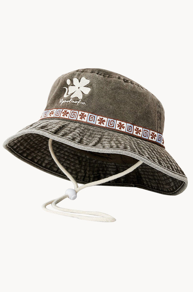 Girls Holiday Tropics Washed Hat