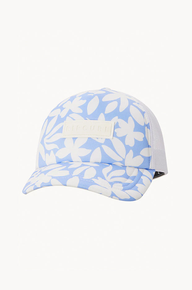 Floral Mixed Trucker Cap